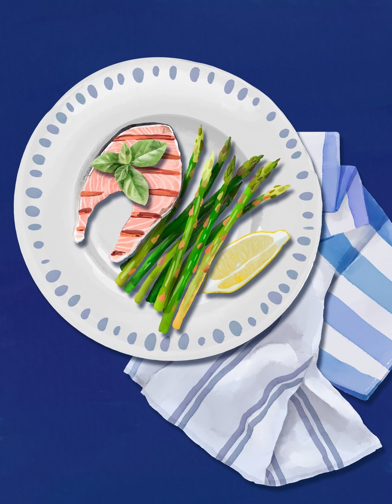 Fresh Grilled Salmon