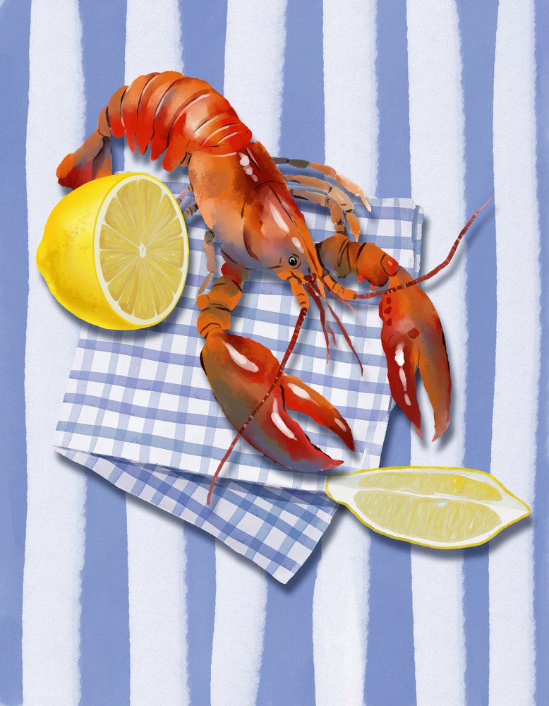 Blue Striped Lobster