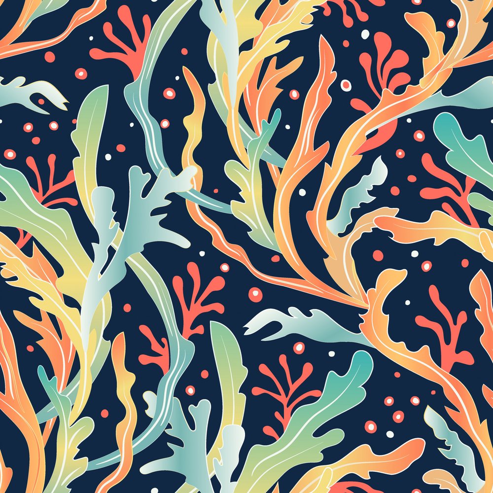 Colorful Seaweed Garden