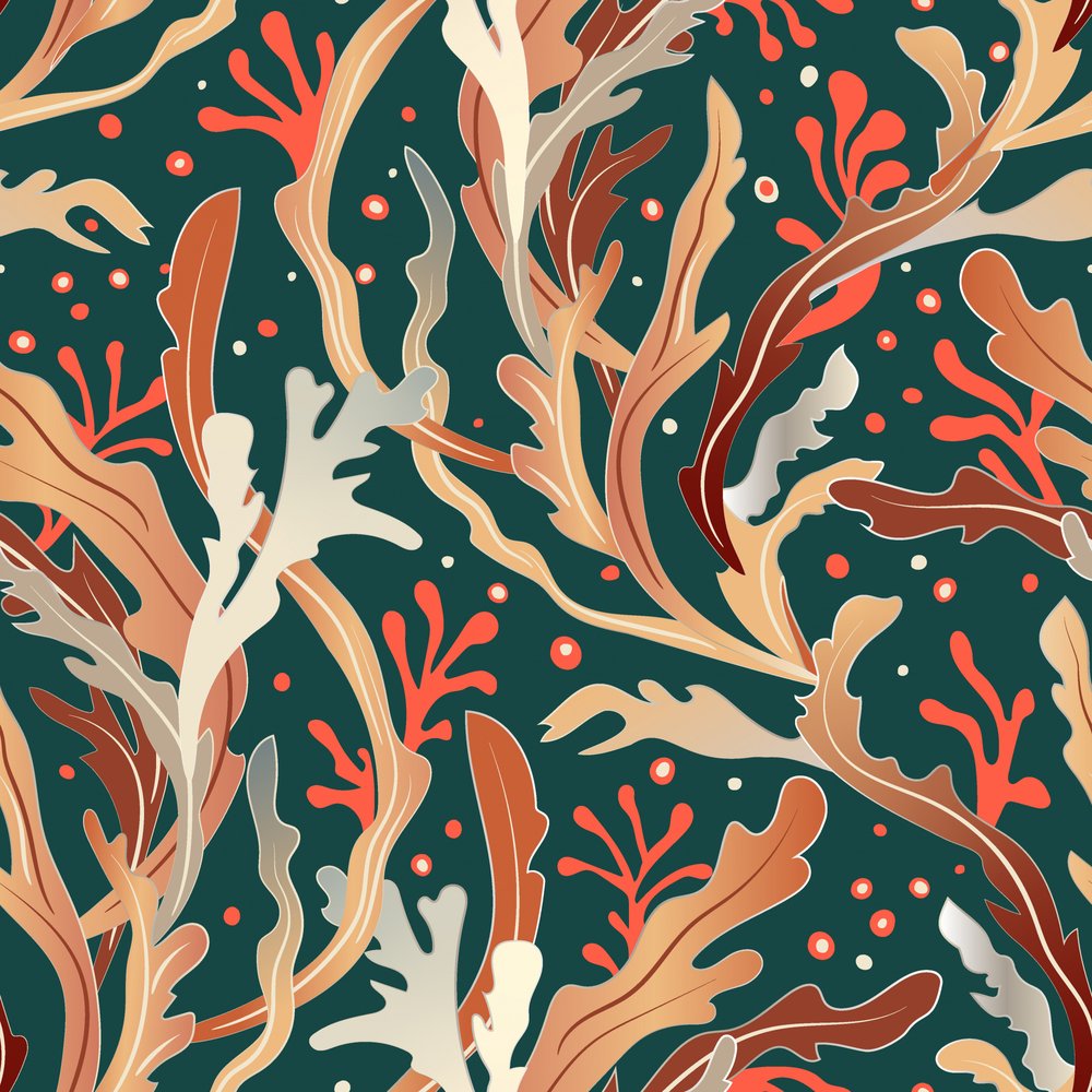 Vibrant Marine Flora