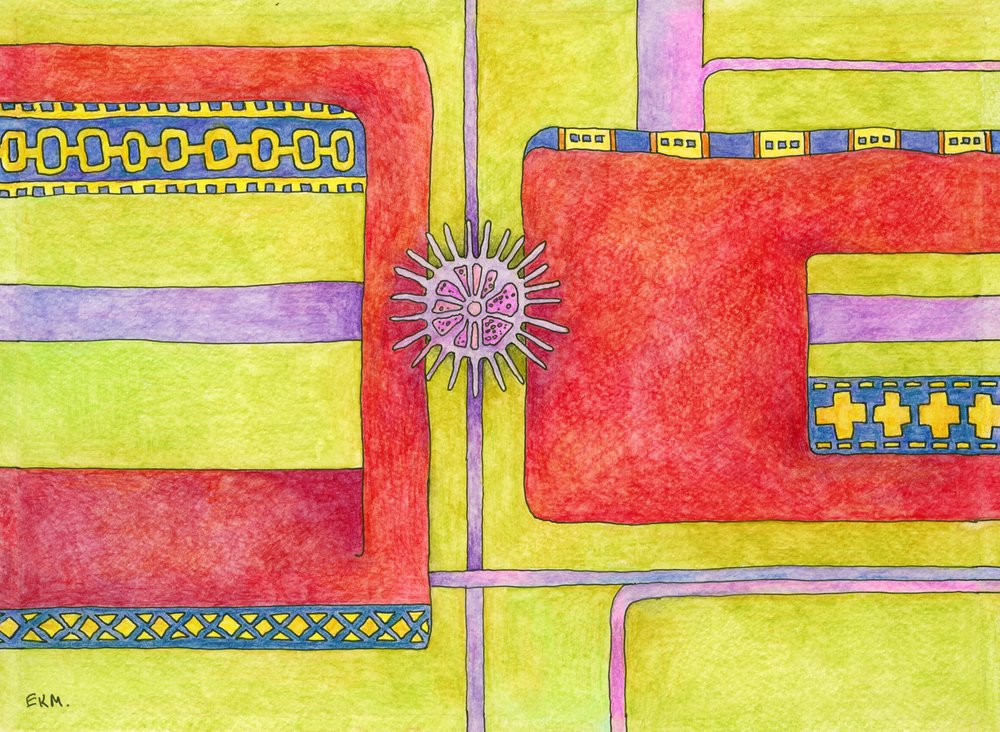 Vibrant Geometric Connections