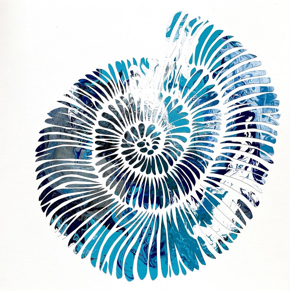 Oceanic Nautilus Spiral