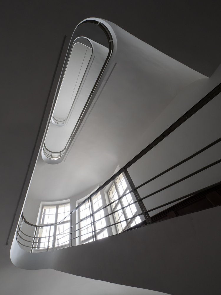 Modern Curved Staircase