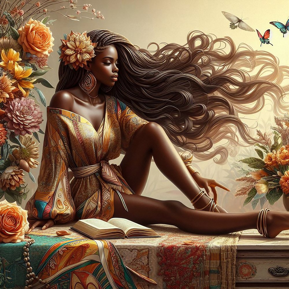 Bohemian Floral Serenity