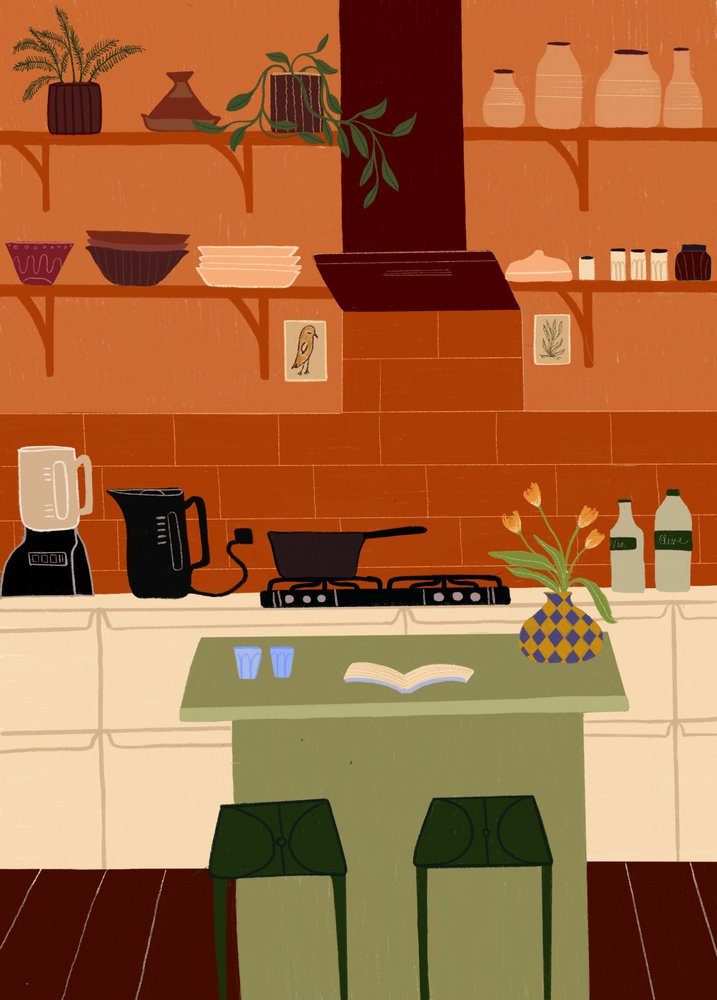 Cozy Modern Kitchen