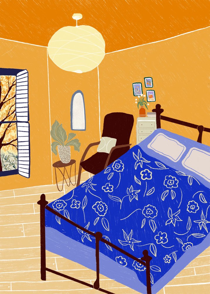 Cozy Autumn Bedroom
