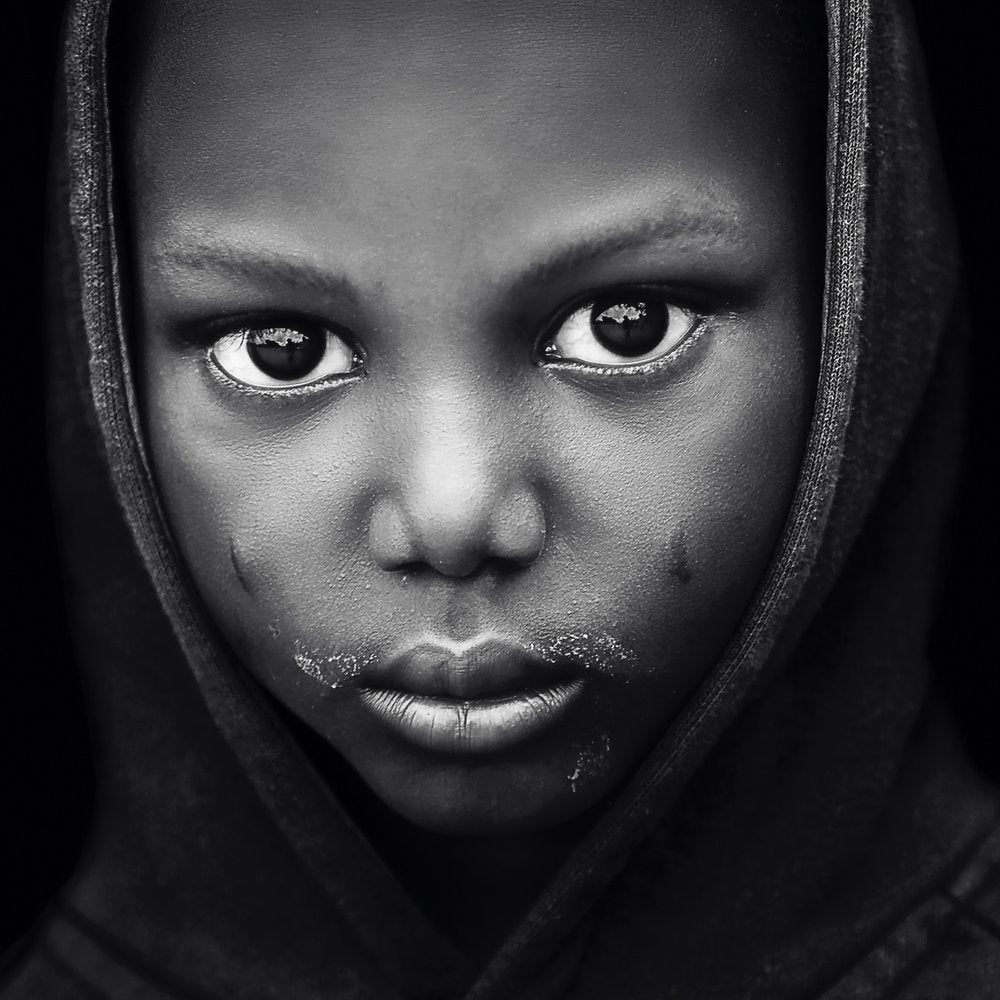 Intense Child Portrait