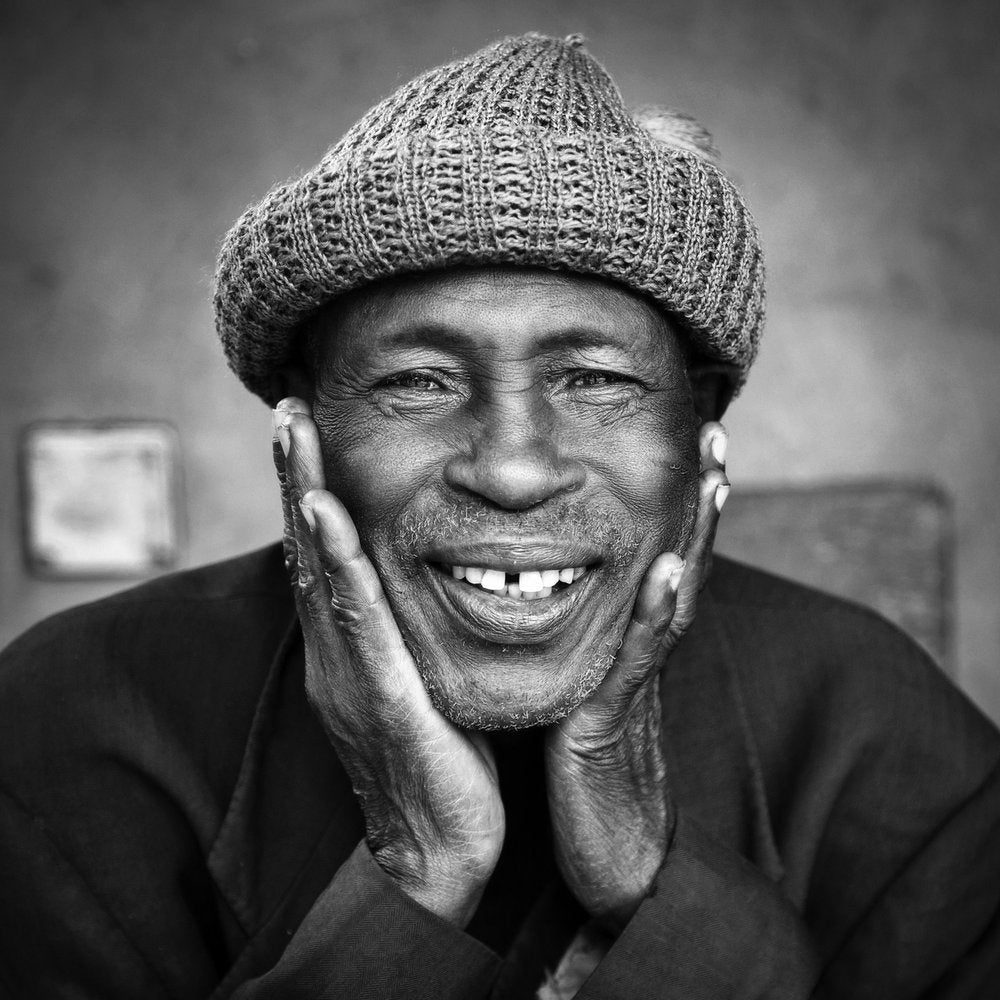 Joyful Man Smiling