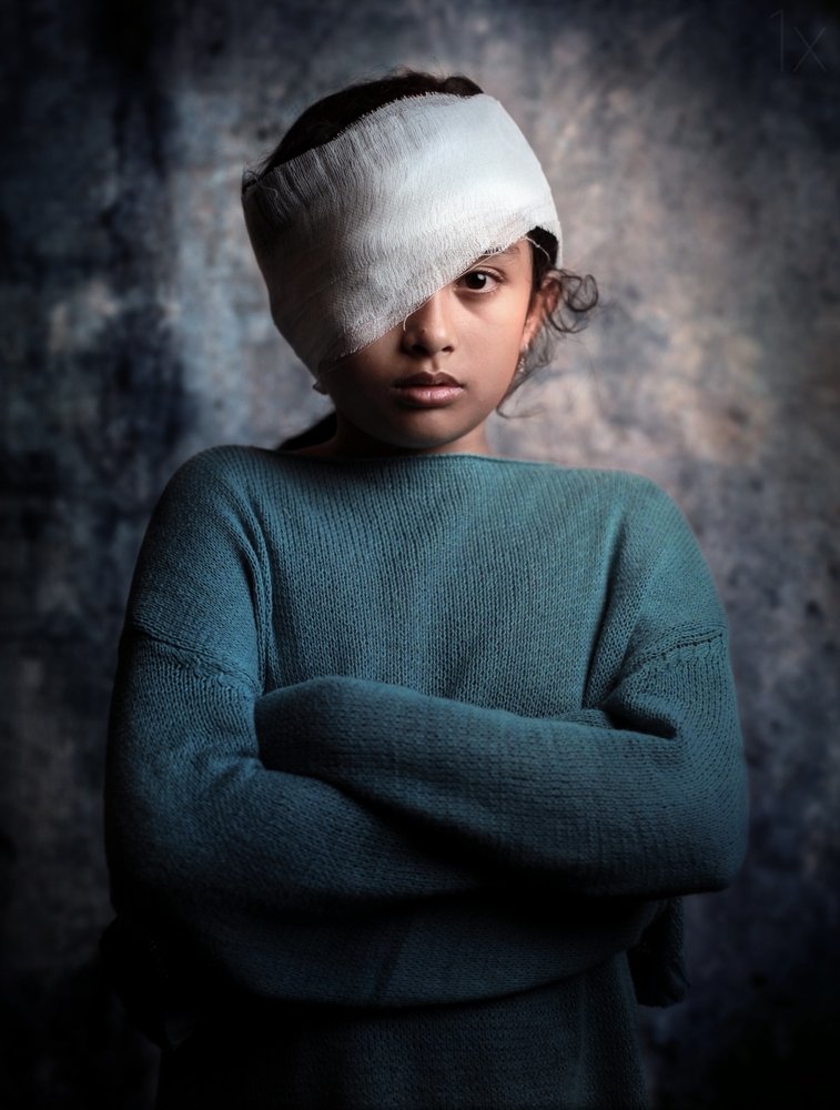 Strong Girl Portrait