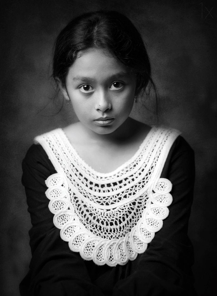 Thoughtful Gaze Portrait