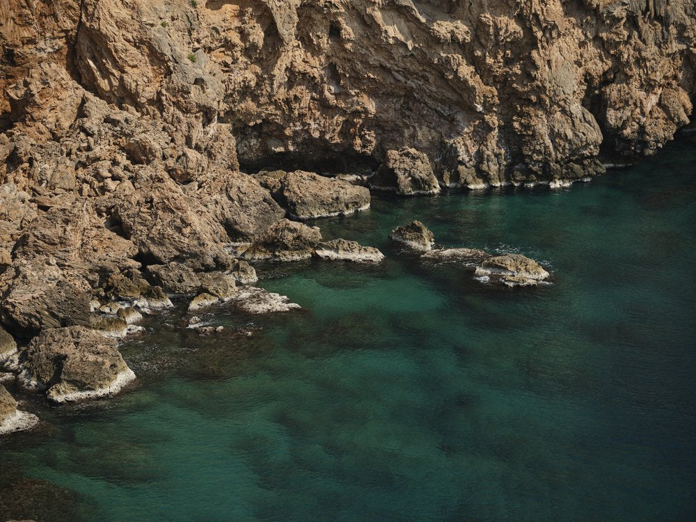Turquoise Coastline Rocks