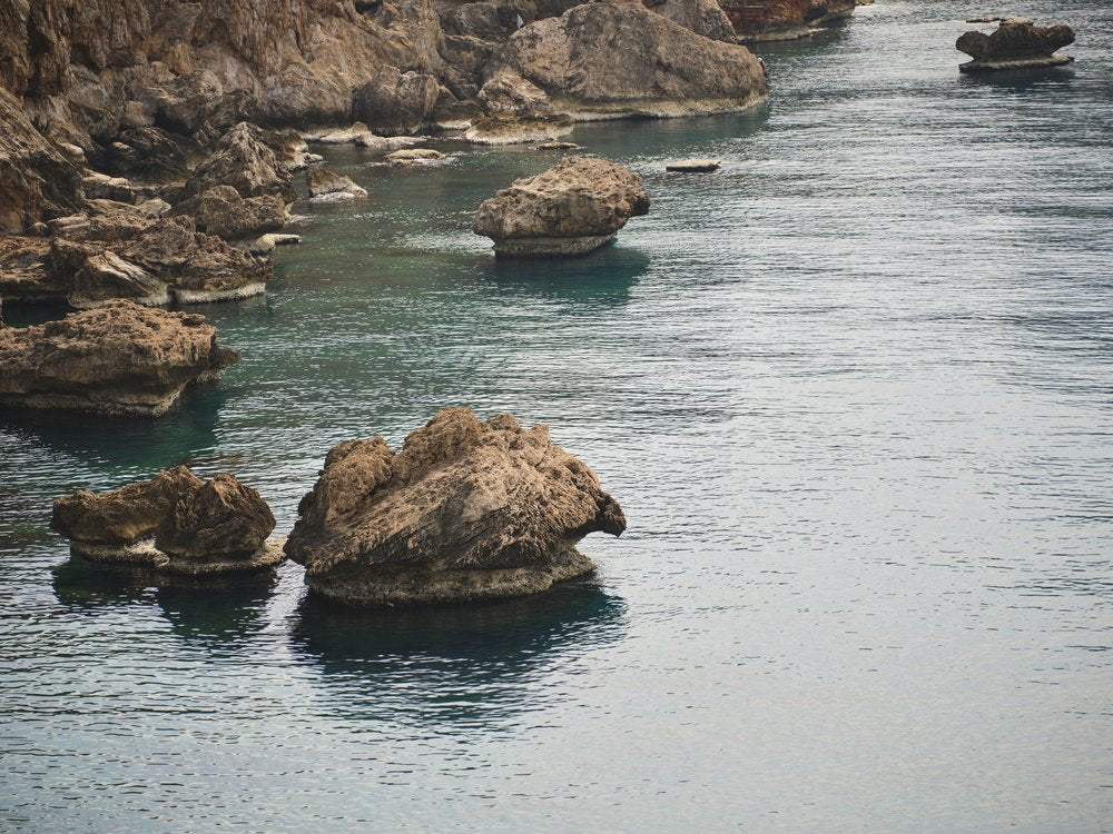 Serene Ocean Rocks