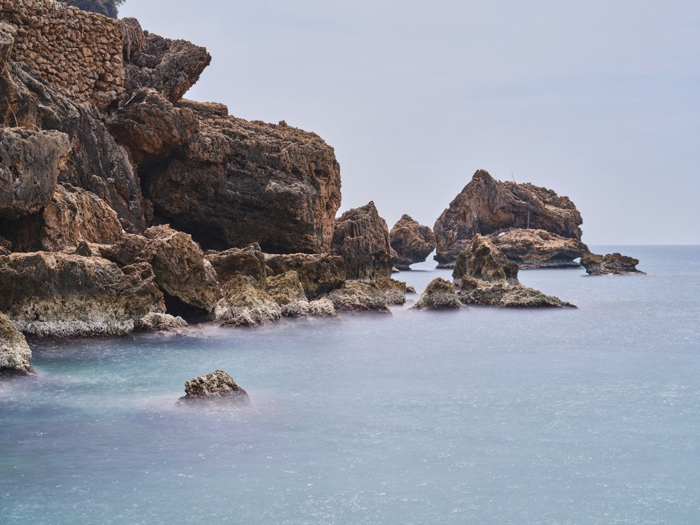 Serene Rocky Coastline
