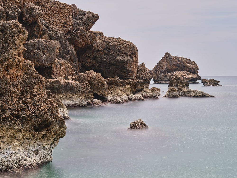 Tranquil Coastal Rocks