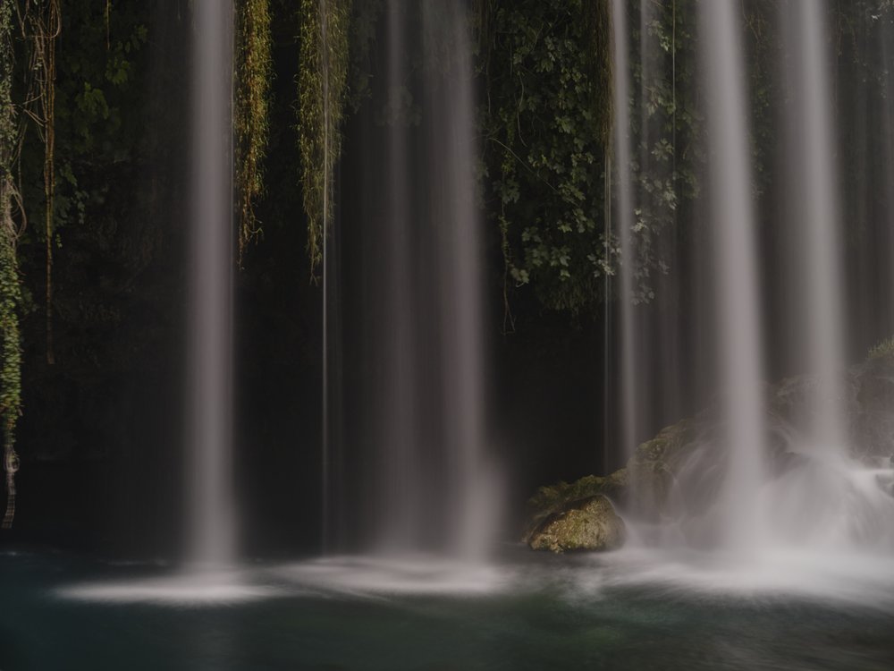 Serene Forest Waterfall