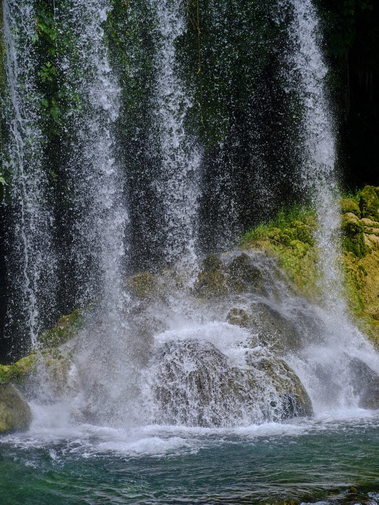 Rushing Waterfall Cascade