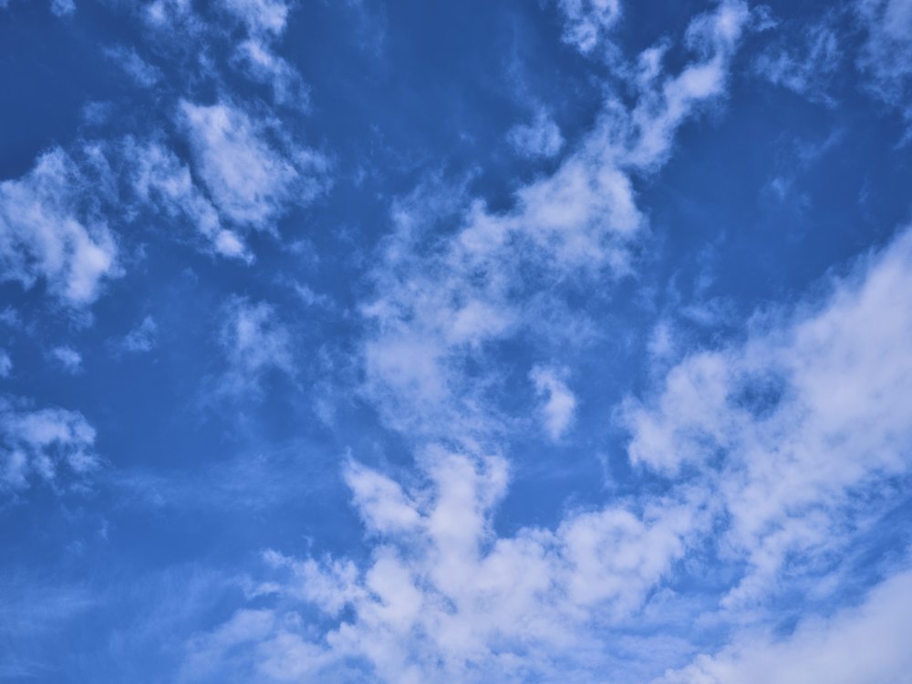 Blue Sky White Clouds