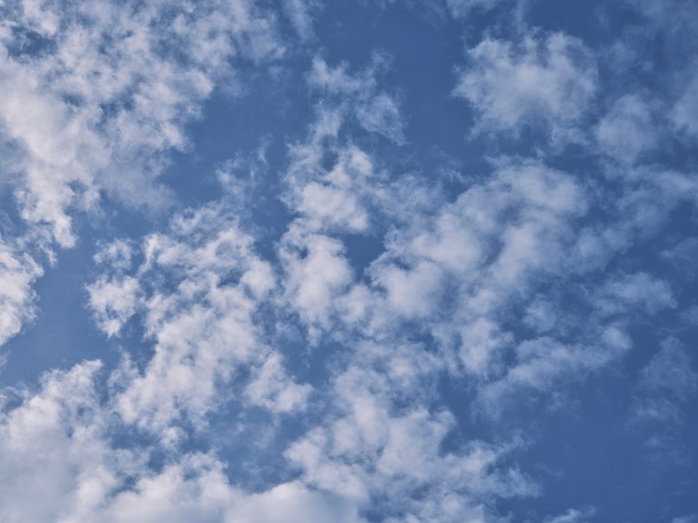 Blue Sky With Clouds