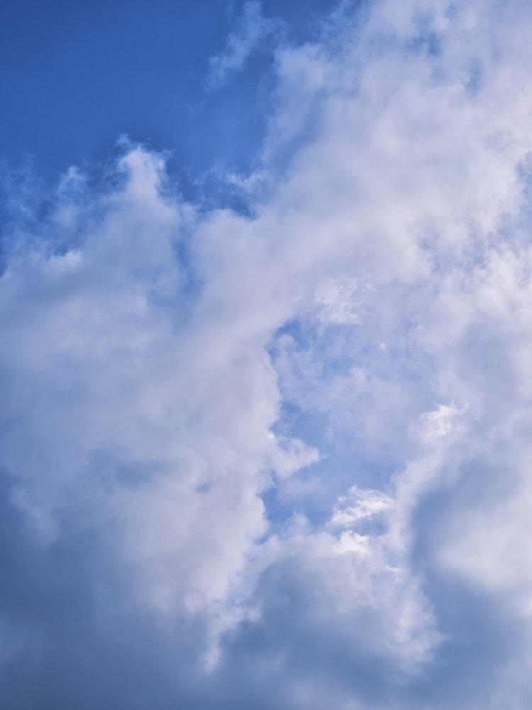 Bright Blue Sky Clouds