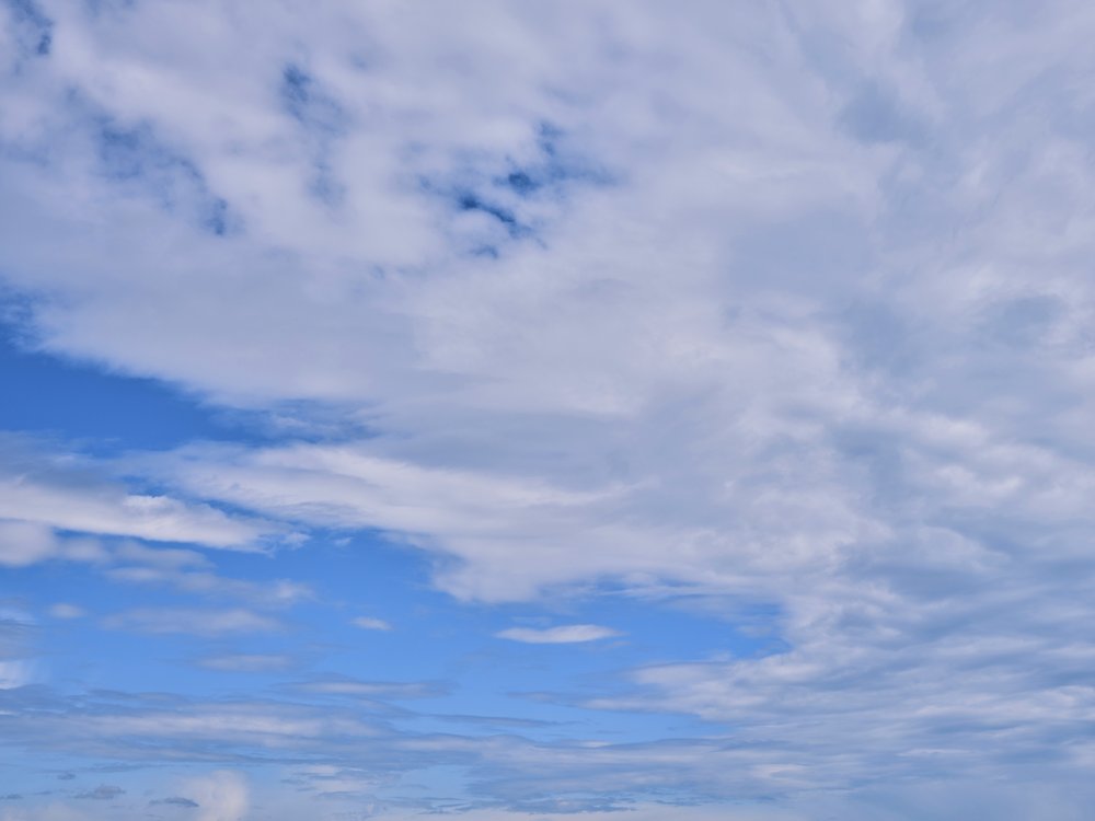 Daylight Blue Cloudscape