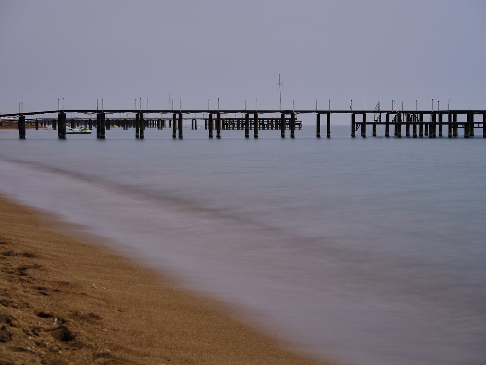 Serene Coastal Pier