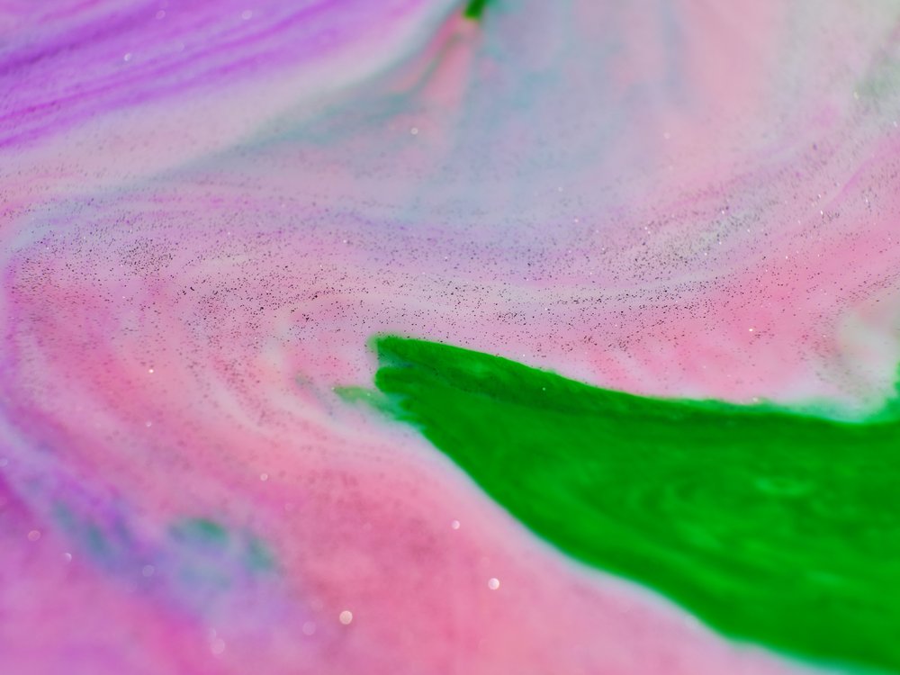 Vibrant Fluid Swirls