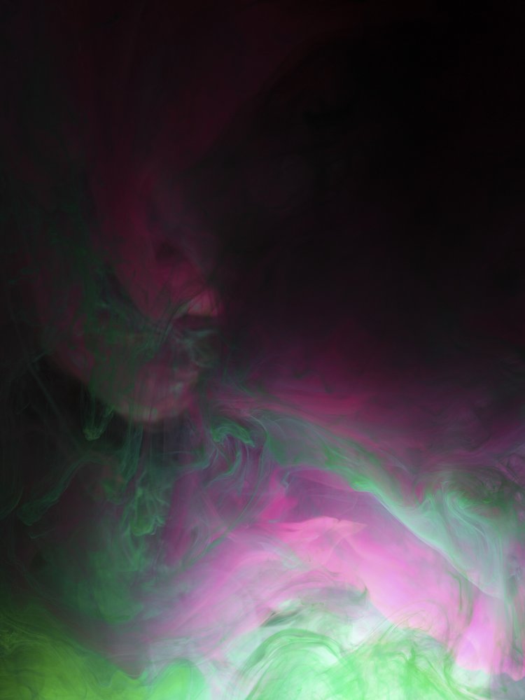 Mysterious Fluid Face