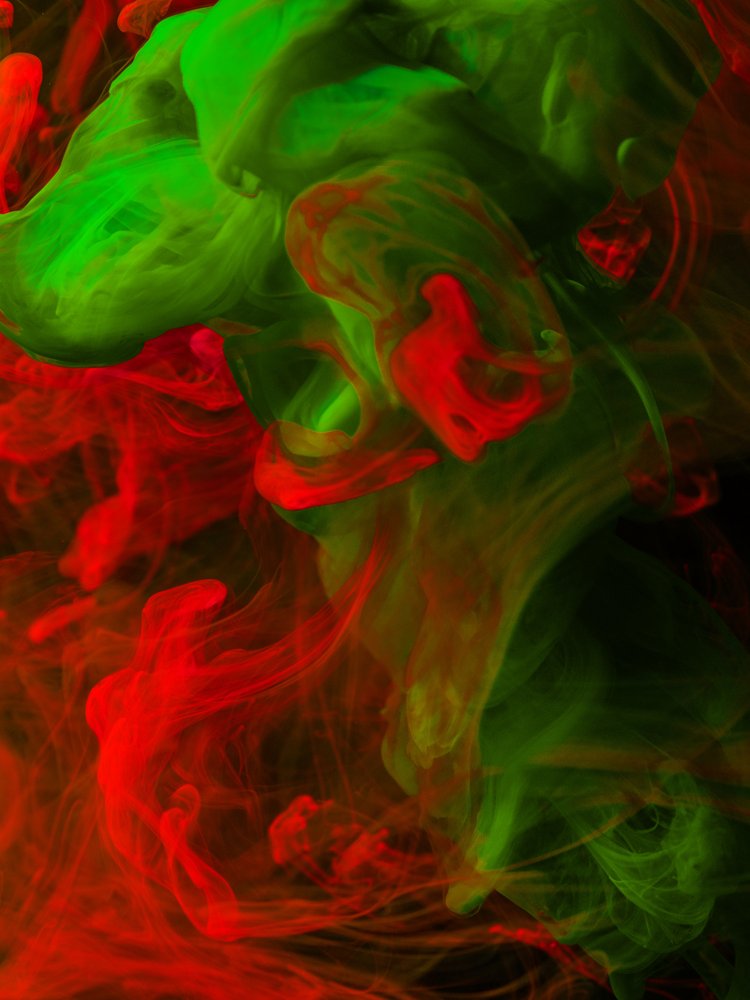 Vibrant Fluid Abstract