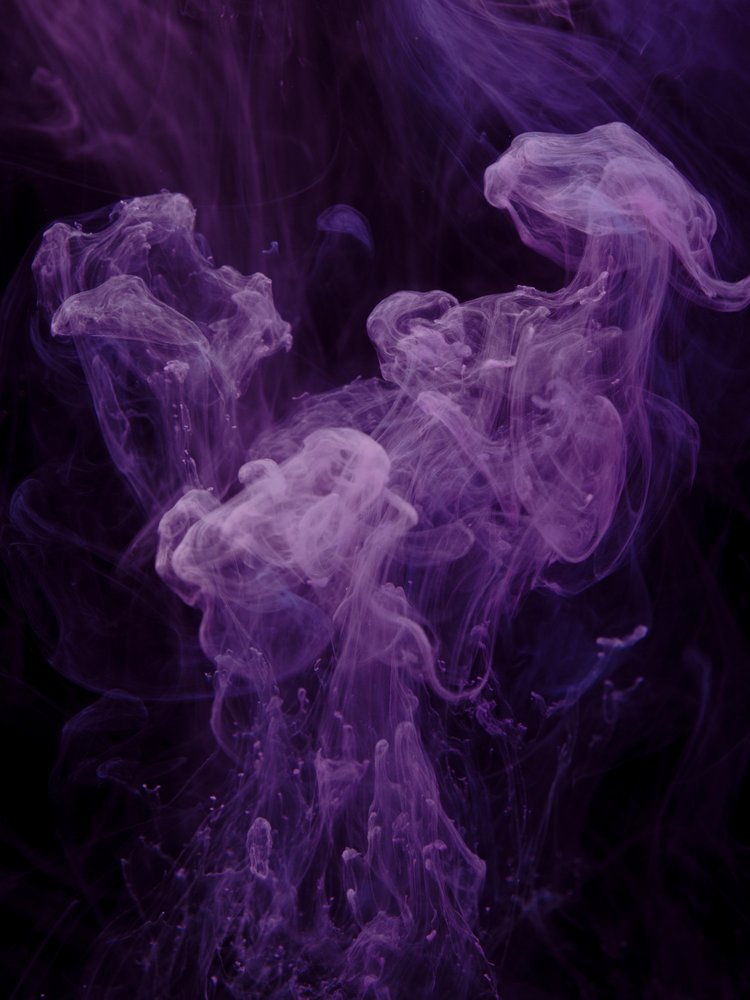 Abstract Purple Ink