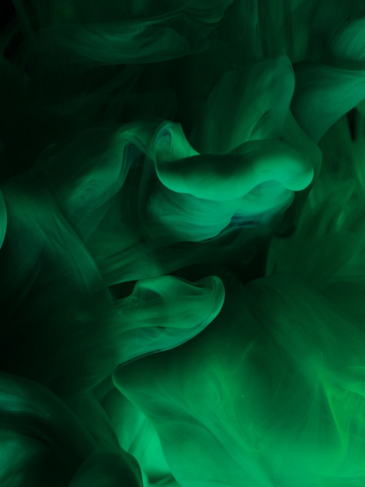 Abstract Green Fluid