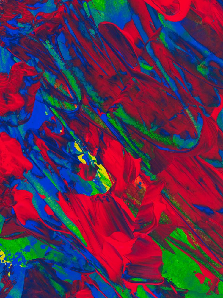 Vibrant Abstract Strokes