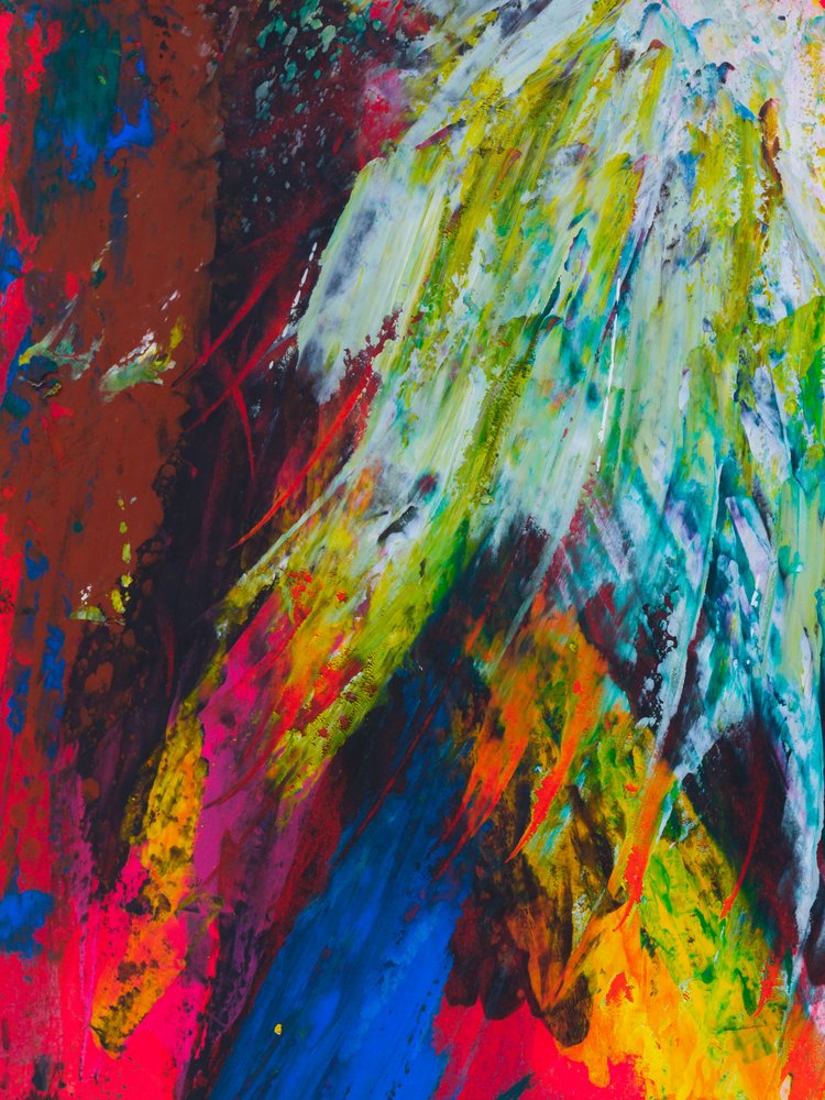 Vibrant Abstract Strokes