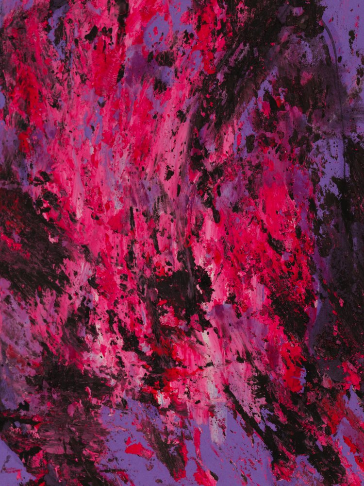 Vibrant Magenta Abstract
