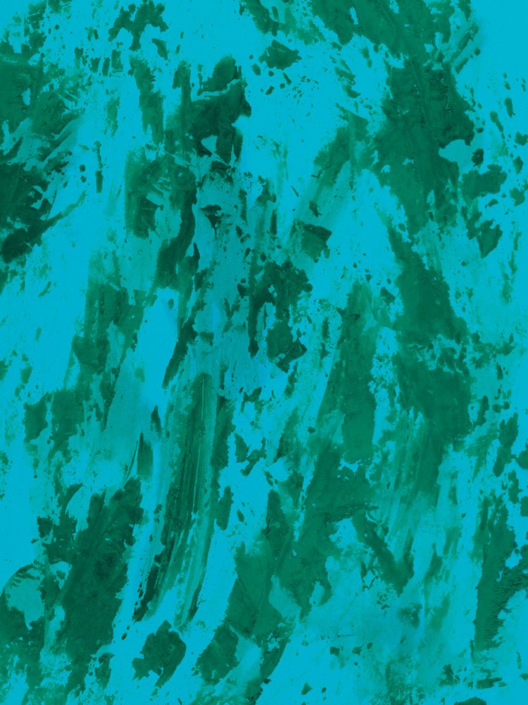 Dynamic Teal Green Abstract