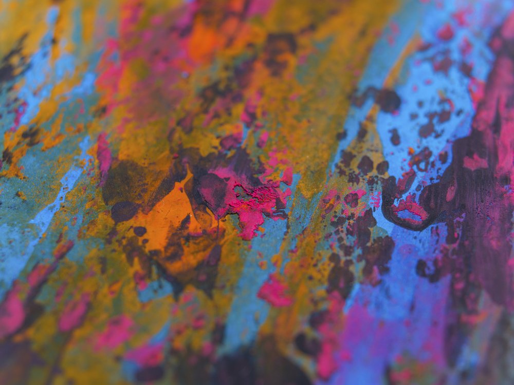 Vibrant Paint Strokes