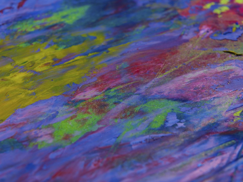Vibrant Abstract Strokes
