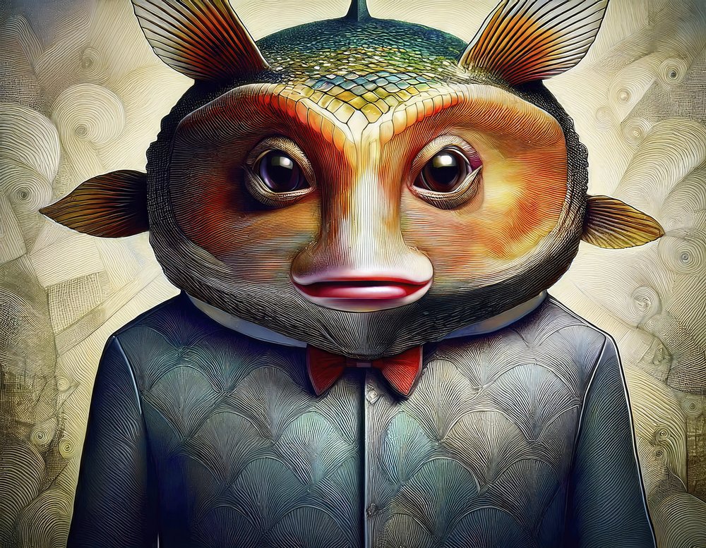 Dapper Fish Gentleman