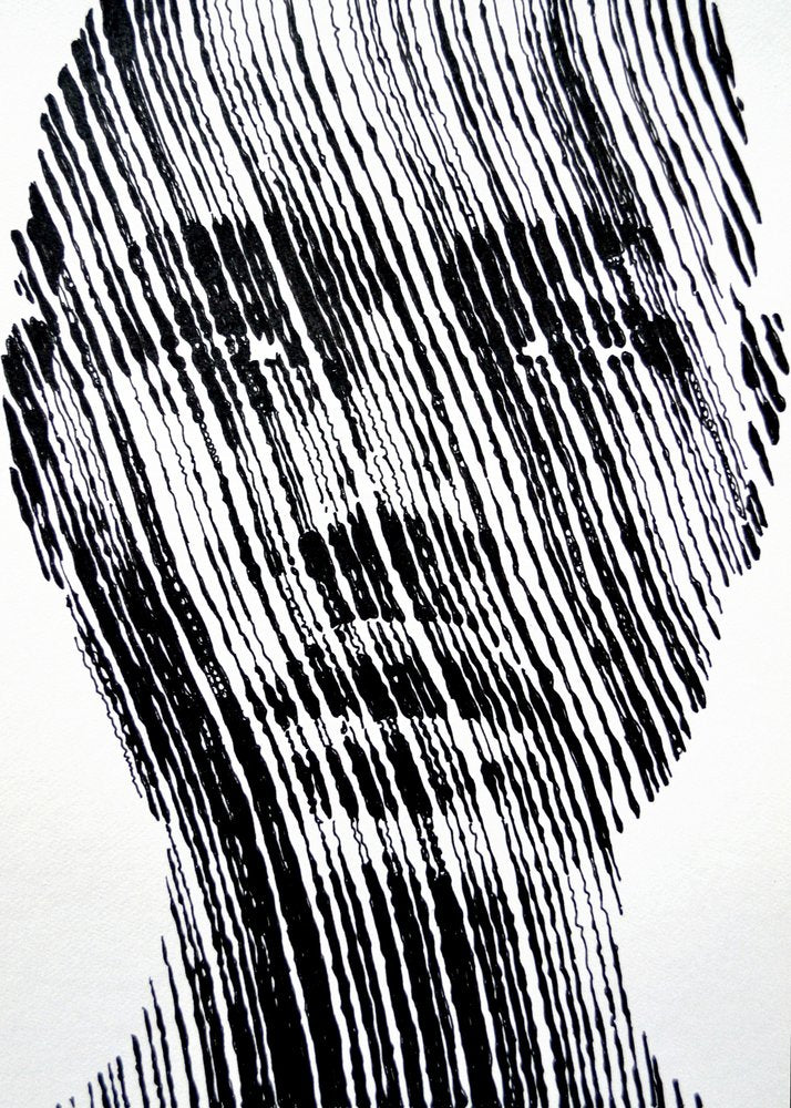 Abstract Line Portrait