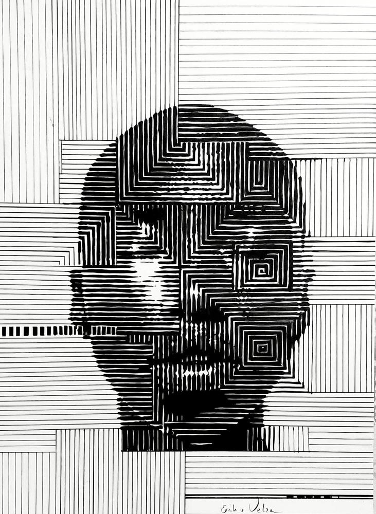Modern Geometric Portrait