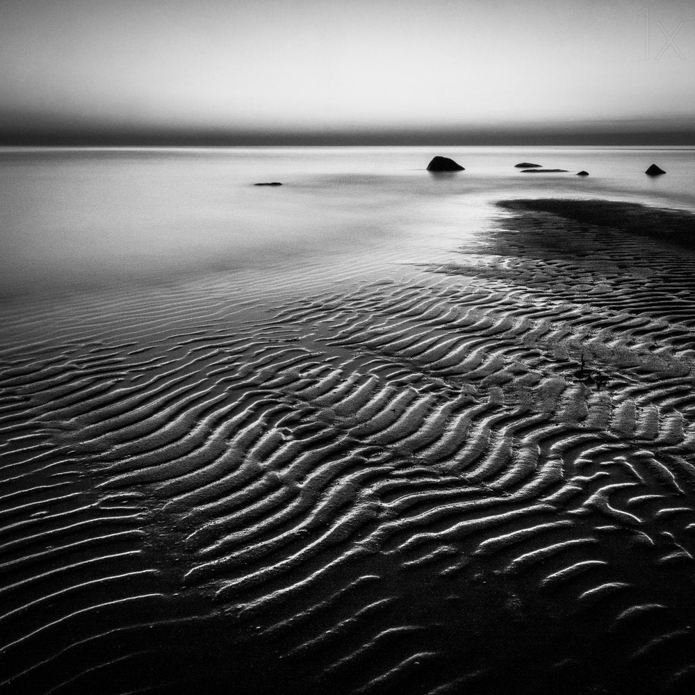 Serene Beach Ripples
