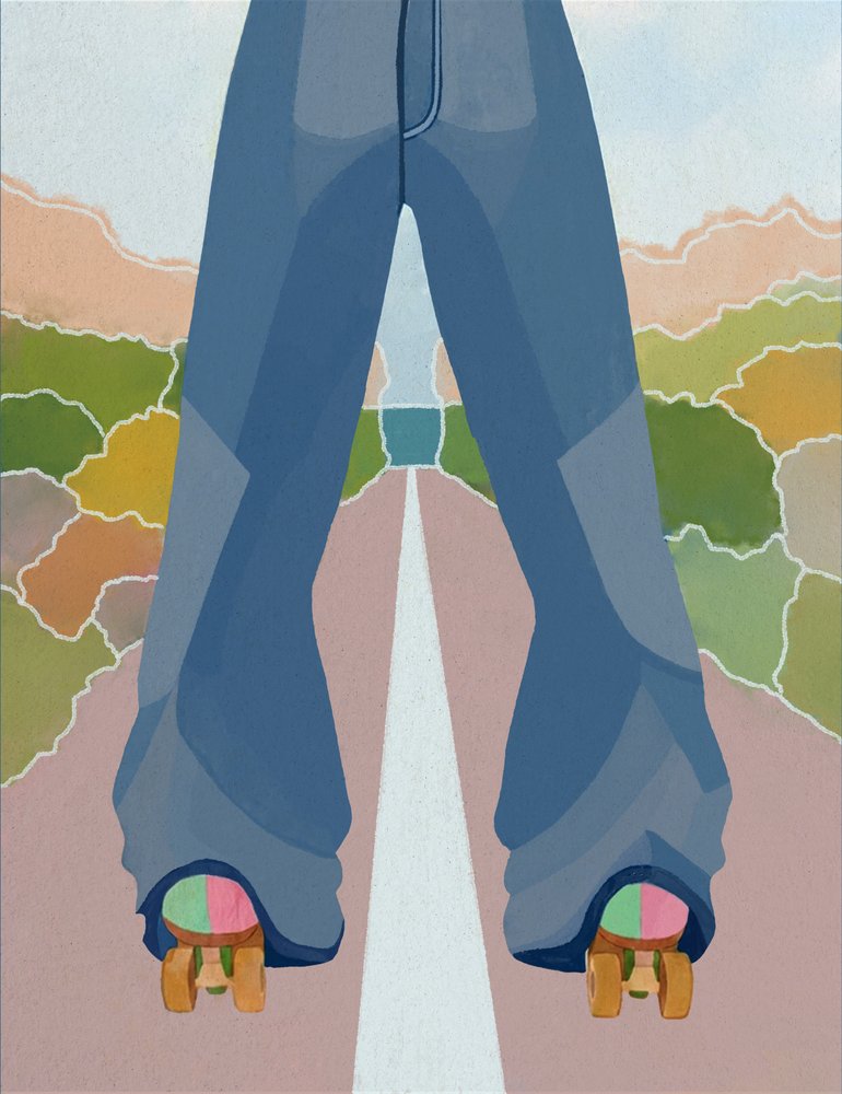 Retro Roller Skate Journey