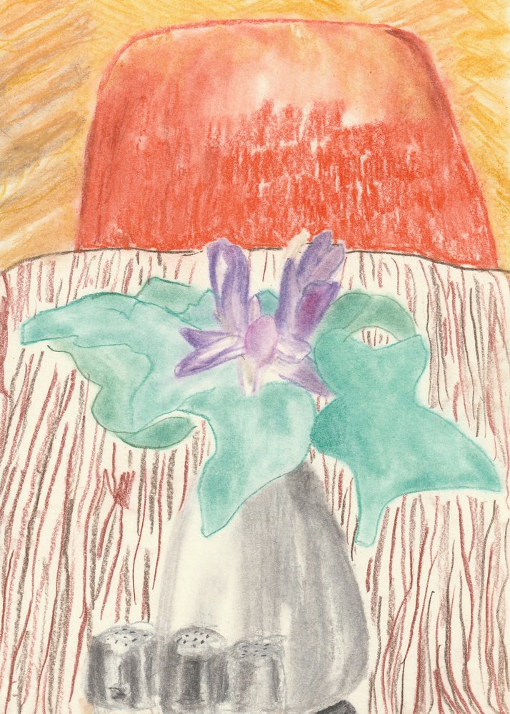 Purple Iris Still Life