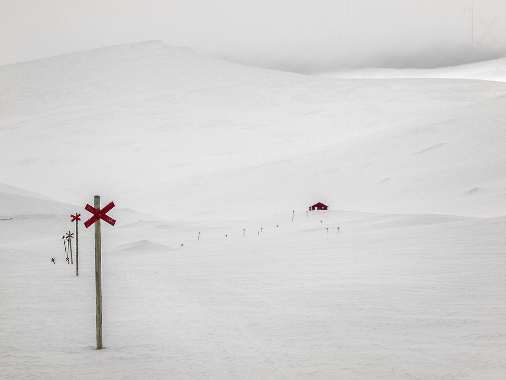Red Cabin Snow Trail