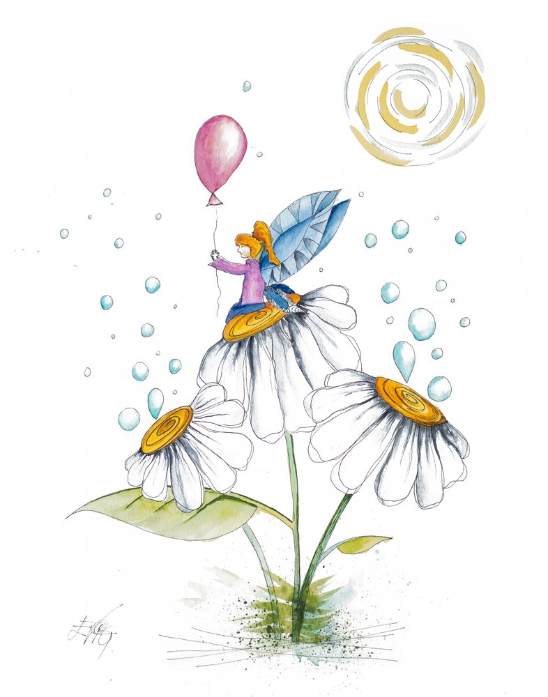 Daisy Fairy with Balloon