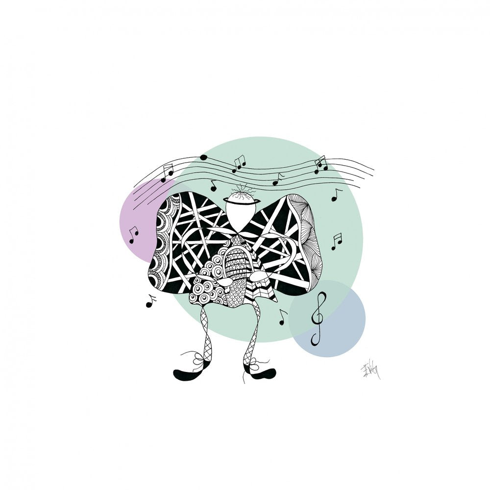 Whimsical Musical Doodle