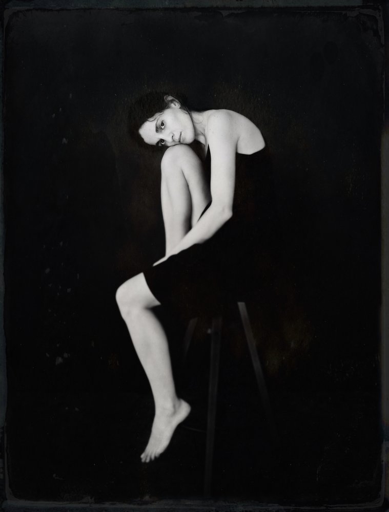 Contemplative Woman Portrait