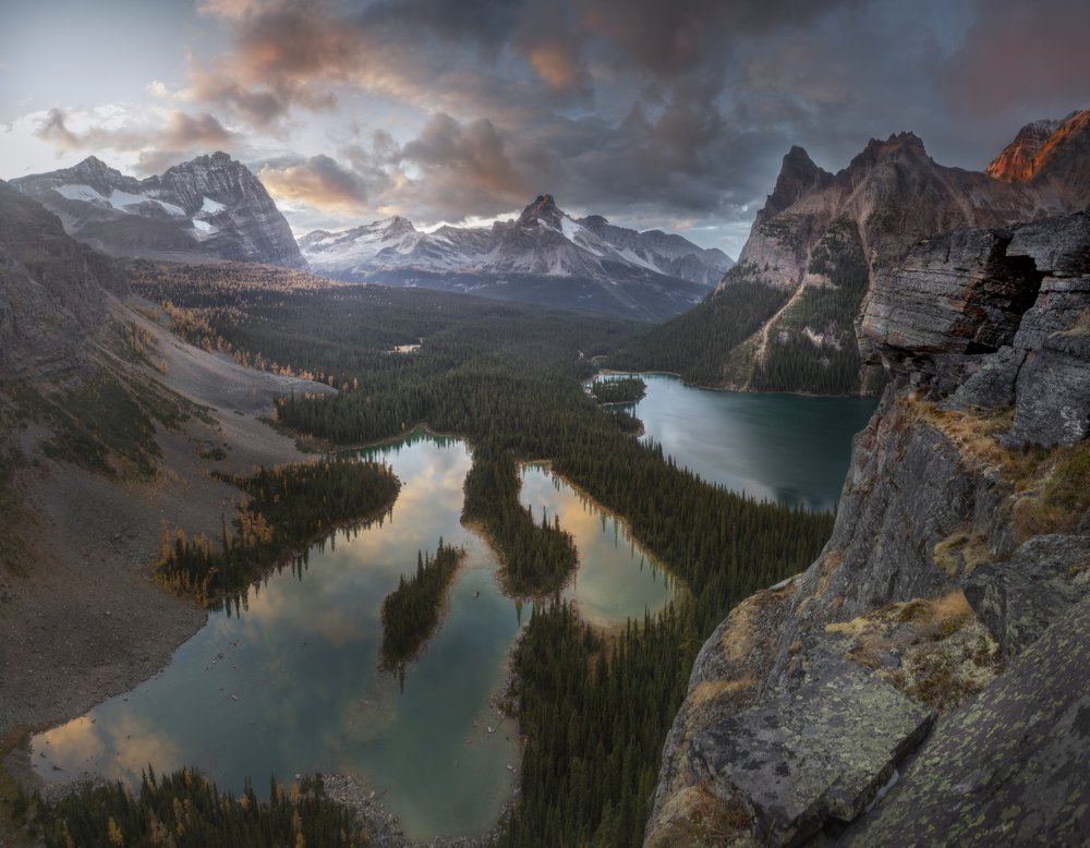 Dramatic Mountain Lakes