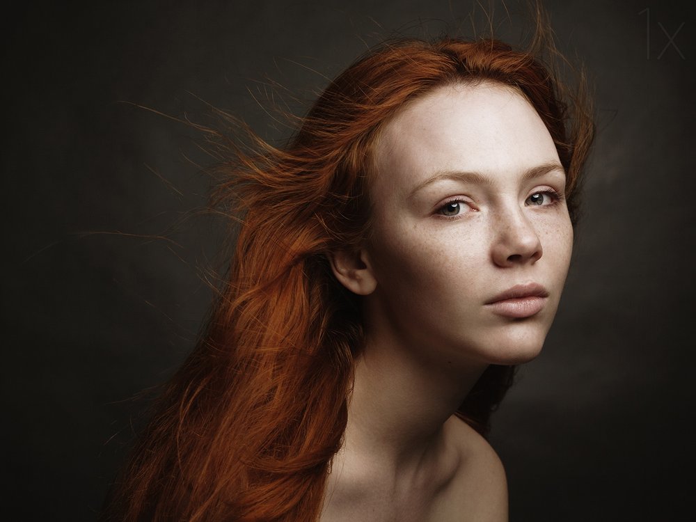 Redhead With Freckles