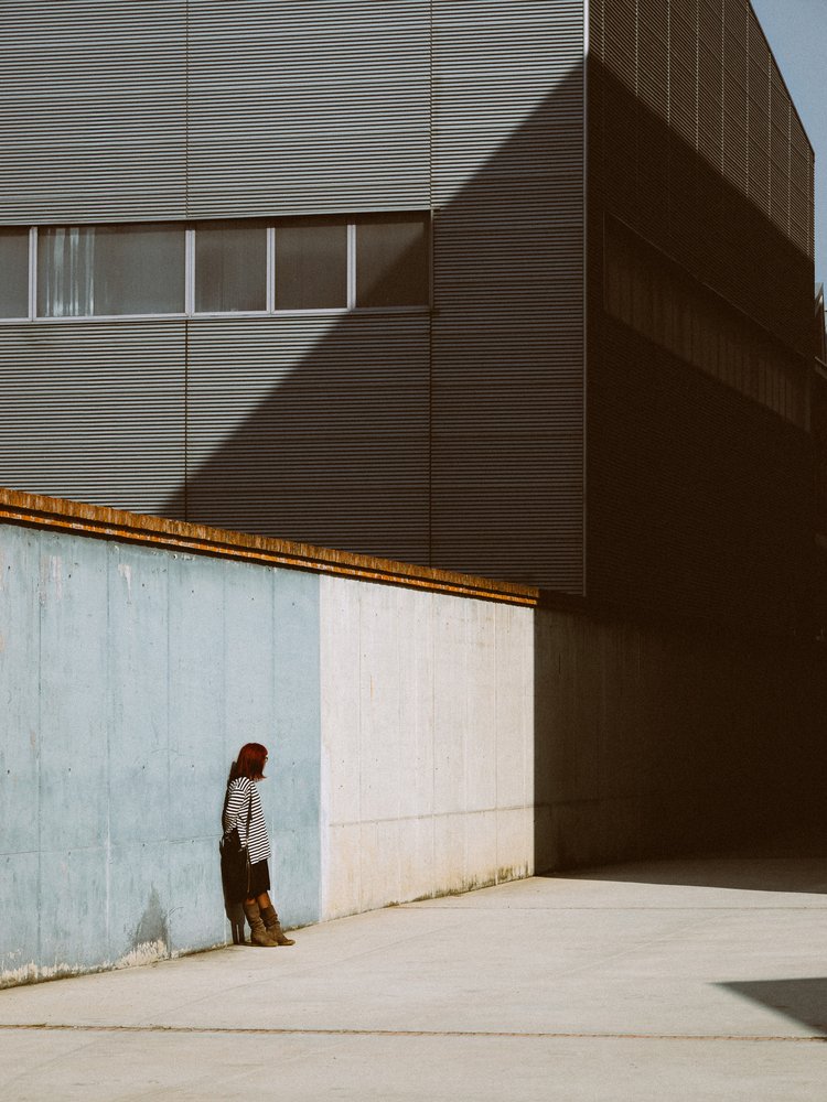 Quiet Moment Urban Shadow