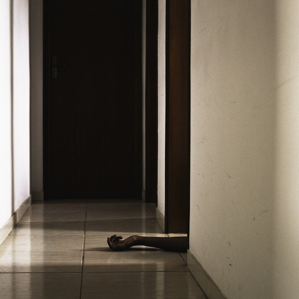 Eerie Hallway Hand